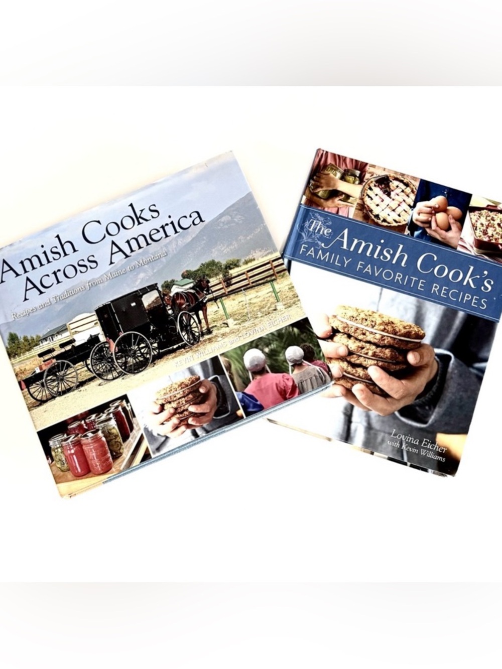 Amish Cook Books by Lovina Eicher Hard Cover